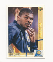 Mike Sanders Pacers 1991-1992 Upper Deck #337