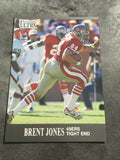 Brent Jones 49ers 1991 Fleer Ultra #250