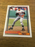 Dave Bergman Tigers 1992 Topps #354