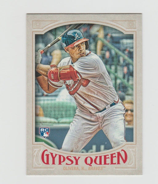 Hector Olivera Braves 2016 Topps Gypsy Queen Rookie #9