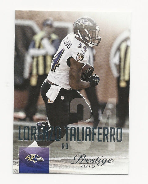 Lorenzo Taliaferro Ravens 2015 Prestige #61