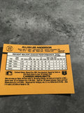Allan Anderson Twins 1989 Donruss #419
