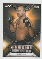 Ronaldo Jacare Souza UFC 2015 Topps Chronicles Victorious Debut#VD-23