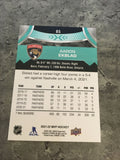 Aaron Ekblad Panthers 2021-22 Upper Deck MVP #85