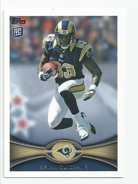 Brian Quick Rams 2012 Topps Rookie #279A