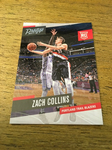 Zach Collins Trail Blazers 2017-2018 Prestige Rookie #160