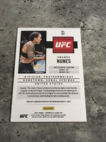 Amanda Nunes  UFC 2021 Panini Chronicles Score Pink #97