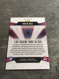Marlon Mack Colts 2020 Panini Playbook Zoning Commission#ZC-9
