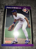 Pete O'Brien Rangers 1989 Donruss #107
