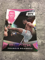 Francis Ngannou  UFC 2021 Panini Chronicles Black Pink  #109