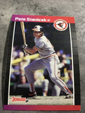 Pete Stanicek Orioles 1989 Donruss #169