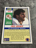 Paul Gruber Buccaneers 1990 Score #351