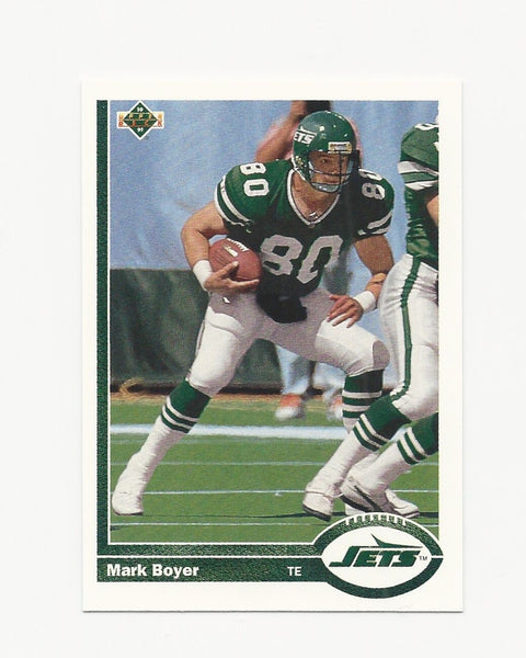 Mark Boyer Jets 1991 Upper Deck #507