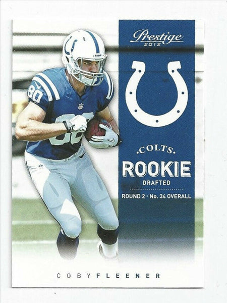 Coby Fleener Colts 2012 Prestige Rookie #264A