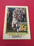 Peyton Manning Colts 2010 Topps Magic Magical Moments #MM-10