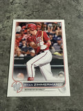 Ryan Zimmerman Nationals 2022 Topps #296