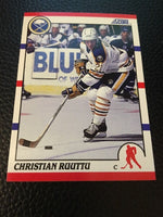 Christian Ruuttu Sabres 1990-1991 Score #77