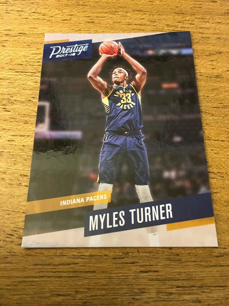 Myles Turner Pacers 2017-2018 Prestige #92