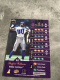 Stepfret Williams Cowboys 1997 Pinnacle Zenith Rookie #99