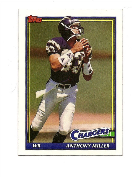 Anthony Miller Chargers 1991 Topps #422