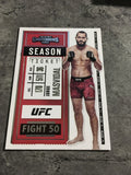 Jorge Masvidal  UFC 2021 Panini Chronicles Contenders #8