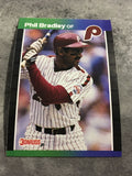 Phil Bradley Phillies 1989 Donruss #369