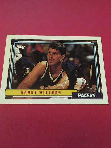 Randy Wittman Pacers 1992-1993 Topps #56