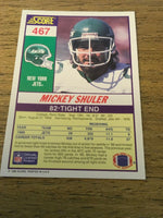 Mickey Shuler Jets 1990 Score #467