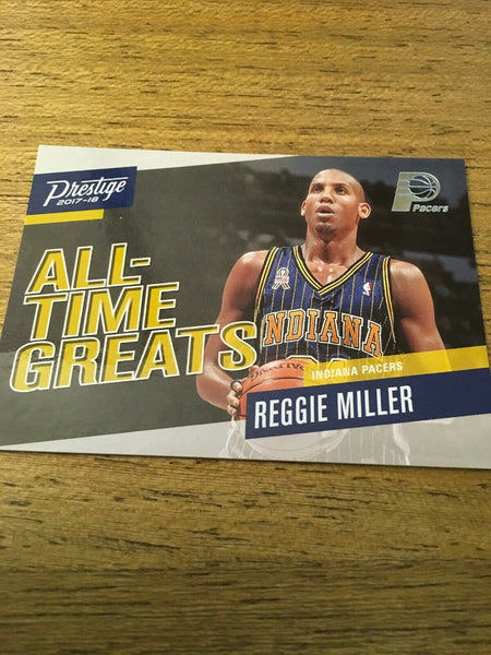 Reggie Miller Pacers 2017-2018 Prestige All-Time Greats #19