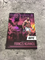 Francis Ngannou  UFC 2021 Panini Chronicles Illusions Pink  #167