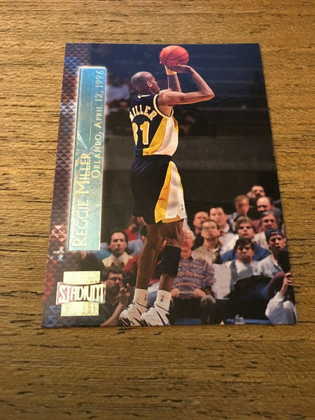 Reggie Miller Pacers 1996-1997 Topps Stadium Club Shining Moments #SM7