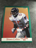 Shawn Collins Falcons 1991 Fleer #198