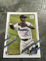 Jazz Chisholm Jr. Marlins 2021 Topps Update Rookie #US114