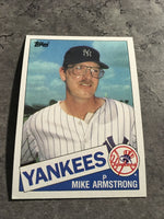 Mike Armstrong Yankees 1985 Topps #612