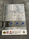 Roy Williams Lions 2006 Upper Deck Rookie Photo Shoot Flashback #RPF80