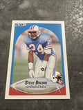 Steve Brown Oilers 1990 Fleer #125