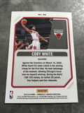 Coby White  Bulls 2019-2020 Panini Chronicles Panini Threads Rookie #95