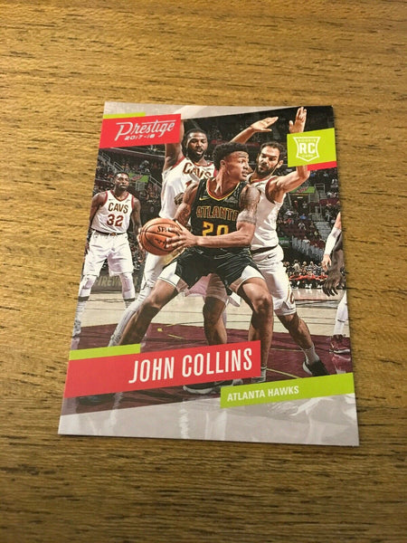 John Collins Hawks 2017-2018 Prestige Rookie #169