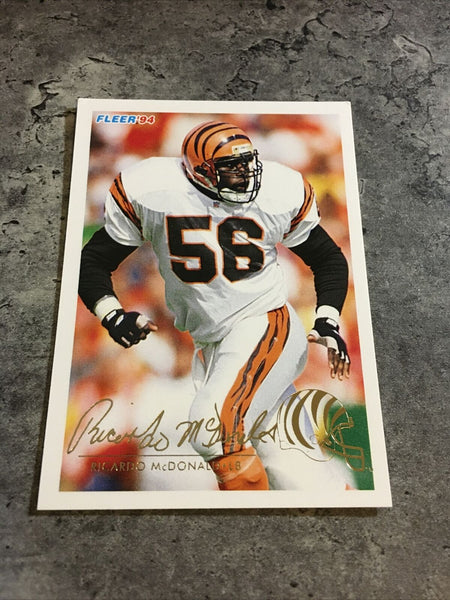 Ricardo McDonald Bengals 1994 Fleer #82