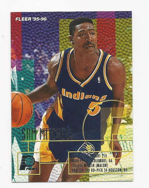 Sam Mitchell Pacers 1995-1996 Fleer #77