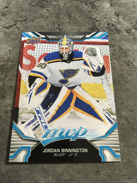 Jordan Binnington Blues 2022-23 Upper Deck MVP #35