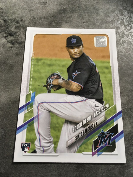 Sixto Sanchez Marlins 2021 Topps Update Rookie #US186