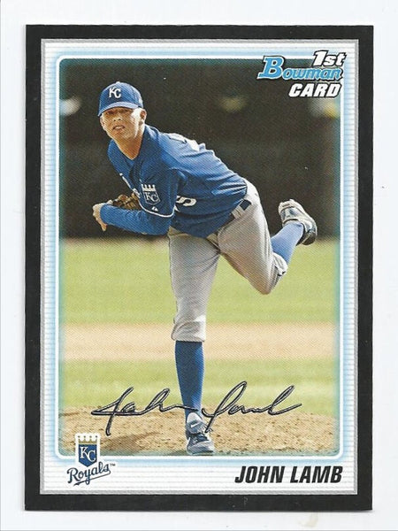 John Lamb Royals 2010 Bowman Prospects Black #BP57