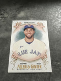 George Springer Blue Jays 2021 Topps Allen & Ginter #188