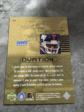 Amani Toomer Giants 1999 Upper Deck Ovation #38