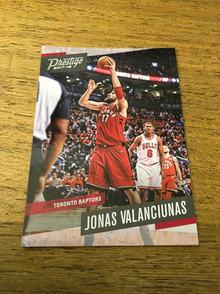 Jonas Valanciunas Raptors 2017-2018 Prestige #108