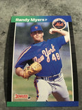 Randy Myers Mets 1989 Donruss #336