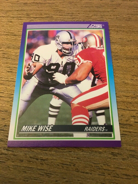 Mike Wise Raiders 1990 Score #463