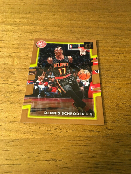Dennis Schroder Hawks 2017-2018 Donruss#2