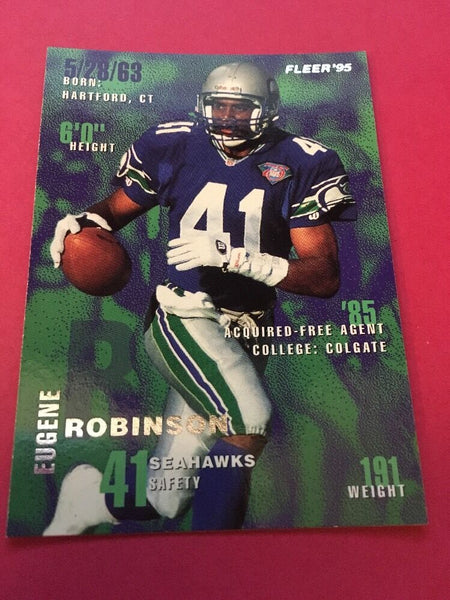 Eugene Robinson Seahawks 1995 Fleer #365